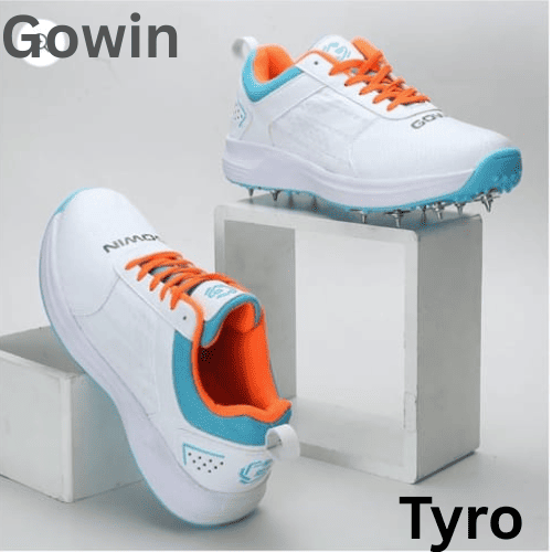 Gowin Tyro Spike Cricket shoes White Island Blue